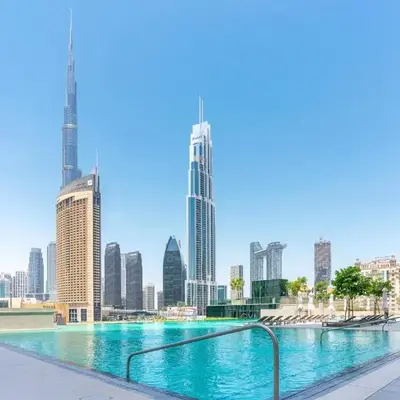 Luxury 3 bed with Burj Khalifa and Dubai Skyline View