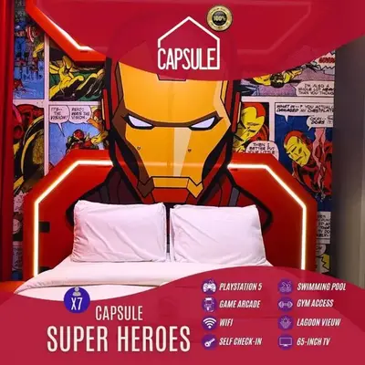 Capsule Super Heroes - Playstation 5 Burj Khalifa View - Near Downtown Dubai
