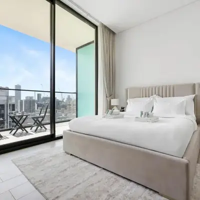 Chic Studio with Balcony