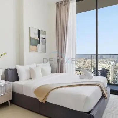 Modern Studio on High Floor with Stunning City Views near Circle Mall and Community Parks - Binghatti Tulip