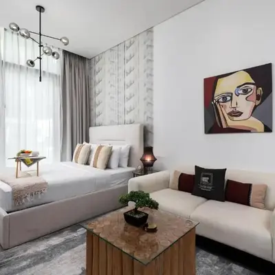Maison Privee - Serene Studio Escape with Balcony in JVC