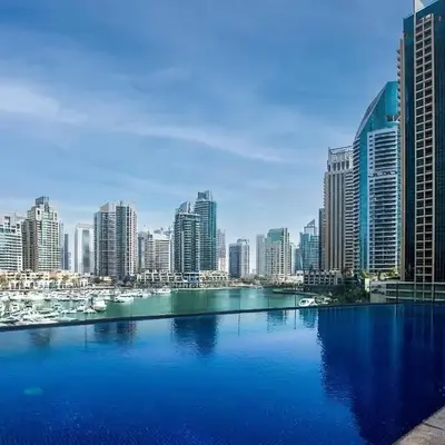Twisting Tower Stay a Chic 2BR in Cayan Tower