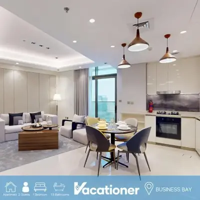 Vacationer l Modern 1 Bedroom l City Views l Prime Location