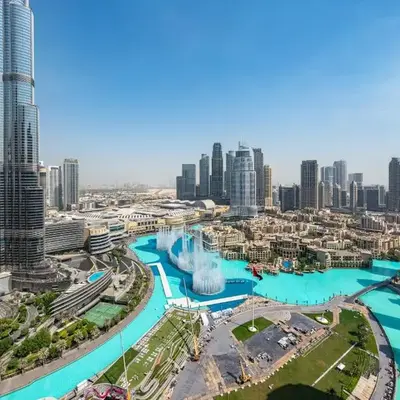 Stunning Full Burj Khalifa and Fountain View Apartment