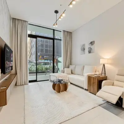Elegant 2BR Ground Floor Escape in Binghatti Galaxy JVC