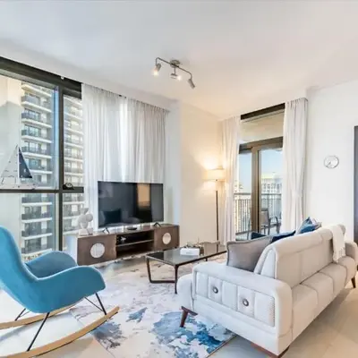 Luxury 1025 sq feet 1 bed apartment in 29 floor Dubai Creek Residences