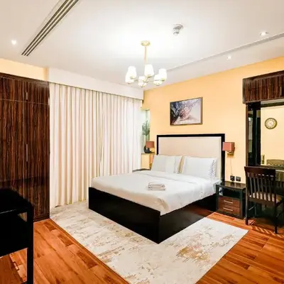 Escape24 2BR with Large Balcony near Burj Khalifa