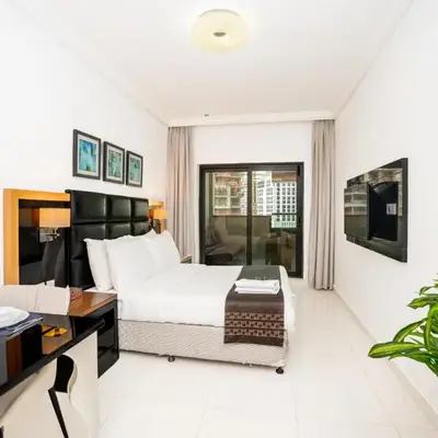 Escape24 Cozy Studio at Capital Bay near Burj Khalifa