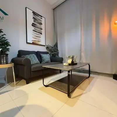 Modern 1BHK in Business Bay with Canal View