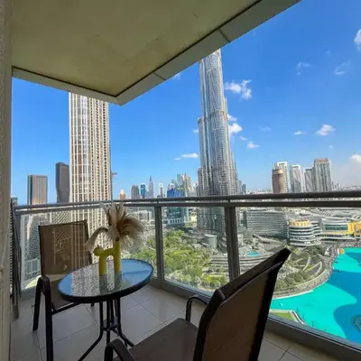 3BR Luxury Burj Residence Full Burj Khalifa