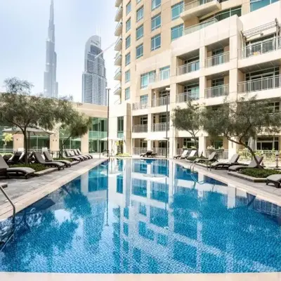 Skyline Upscale 2 Bedroom Apartment I Steps to Burj Khalifa Dubai Fountain Dubai Mall I Mesmerizing Views I Free Gym