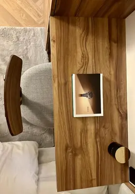 a room with a bed and a picture on a wall at Luxurious 3br apartment Dubai mall in Dubai