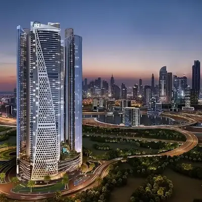 Paramount Tower - Stylish 2BR Apartment with Balcony & Pool - Near Dubai Mall