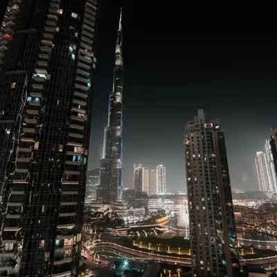 NYC x DXB with Full Burj Khalifa View in Downtown Dubai