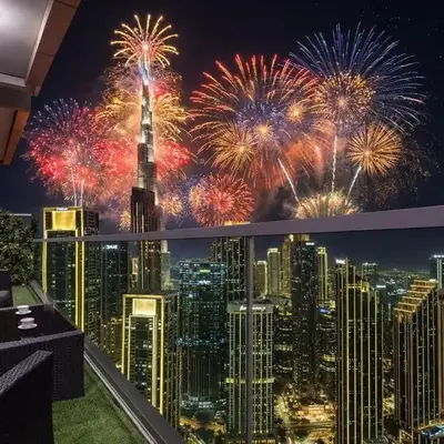 Burj Khalifa View II Luxury HIGH Floor whith Pool&Spa
