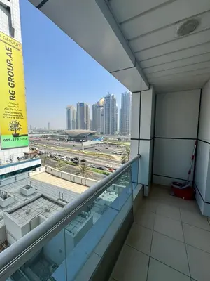 a view from the balcony of a building at Stylish 1BR in Dubai Marina,Walk to JBR in Dubai