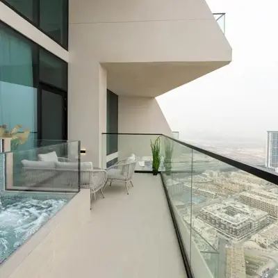 Designer Apartment 34-56 with Private Jacuzzi in JVC