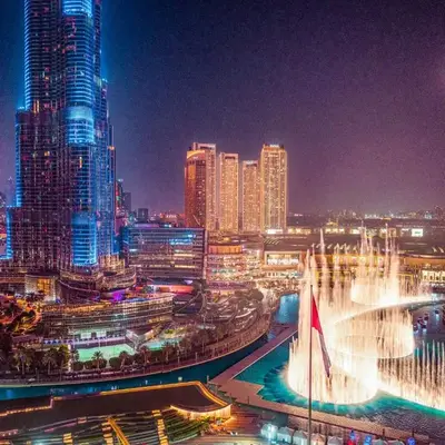 Elite Royal Apartment - Sky Series - Panoramic New Fountain & Burj Khalifa View - Nebuchadnezzar II