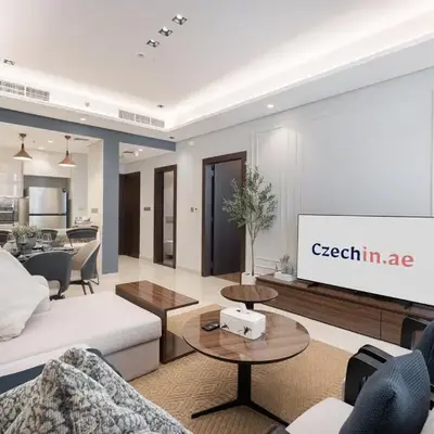 Modern Chic 1BHK Nobles Tower by Czechin