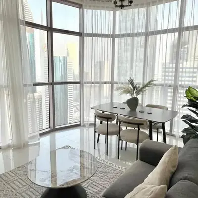 1BR Amazing Burj And Dubai View