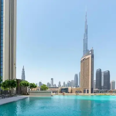 Stylish 2BHK with Burj Khalifa Views in Downtown