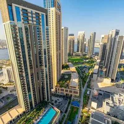 Creek Harbour Home Burj Khalifa Downtown View