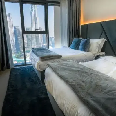 Elite Burj Khalifa Fountain 4 BR Flat