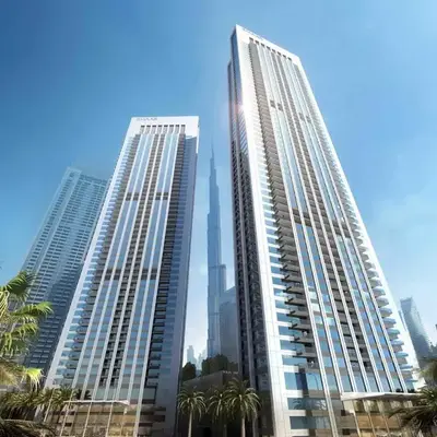 BAZ HOMES - Burj Khalifa View 2BR Connected to Dubai Mall