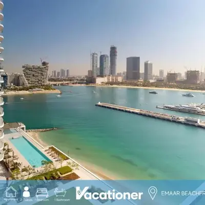 Vacationer l Classy 1 Bedroom l Yacht Views l Private Beach