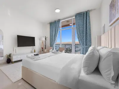 Gallery image of Modern Comfort City Studio Al Manara Tower, JVT in Dubai