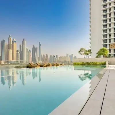 Dubai Harbour Marina View with Beach Access