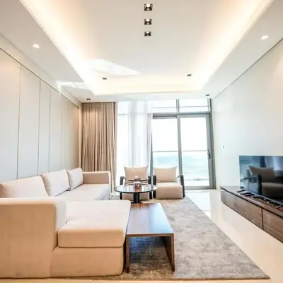 Well-Designed Modern 2 BHK Apartment Nobles Tower