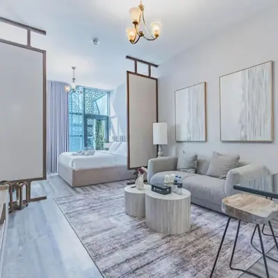 Stylish Studio in JVC with Pool and Gym Access
