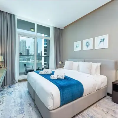 PVH - Damac Maison Prive - Studio with Canal and Pool View
