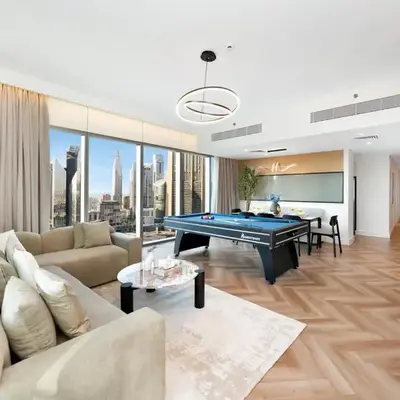 RoyalVista 22 - 4BR with Pool Table at Downtown Views II - Burj Khalifa View