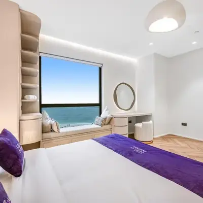 Modern 1BR JBR Stunning Sea & Ain Dubai Views