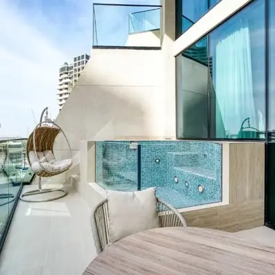 PVH - Binghatti Royale - Luxurious 1BR - New Unit with Private Jacuzzi