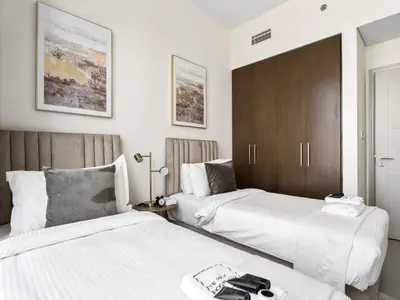 Gallery image of Exquisite 2BDR Haven In Forte-33 in Dubai