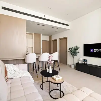 New Luxury 1BR with Private Pool & Balcony in JVC
