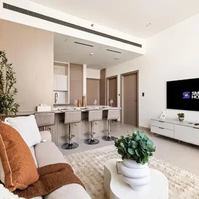 New 1BR Urban Oasis with Pools & City Views in JVC