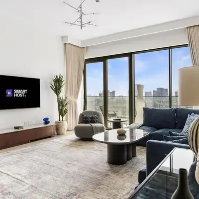 Luxury 2BR with Burj Khalifa View in Port Rashid