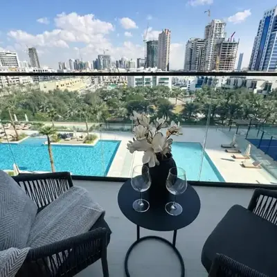 Binghatti Phoenix Luxe 1BR with Tranquil Pool View