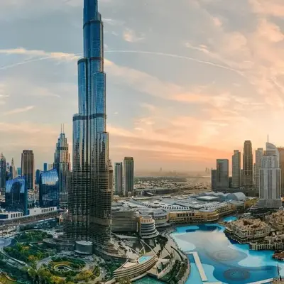 GRANDE SIGNATURE RESIDENCES direct Burj Khalifa view and Private Fountain Show at high floor with DXB AIRPORT VIP Shuttle option