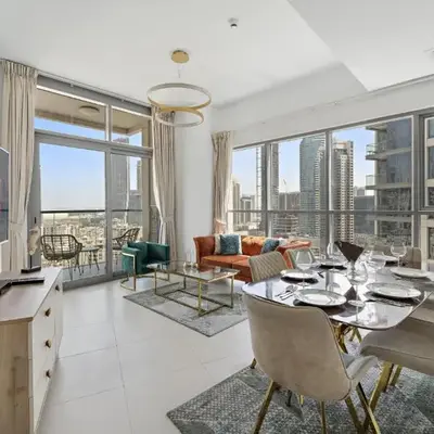 VayK - Generous 2BR Offering Burj Khalifa Views