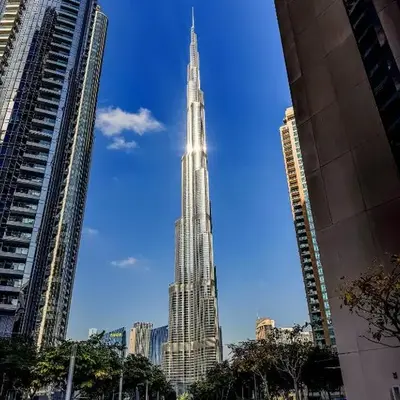 Chic Downtown Act Tower Walk to Burj Khalifa&Mall