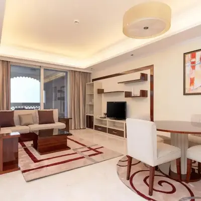 Spacious Beachfront 2BR with Maids Room in Grandeur