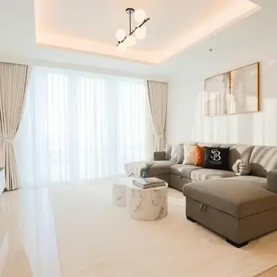 Lux 2BR Beachfront Escape Palace Beach Residence