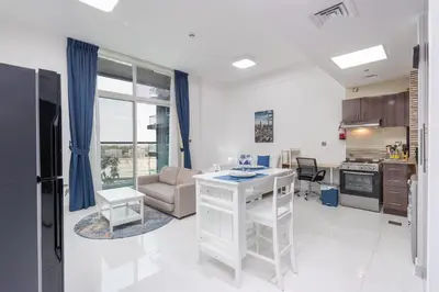 Gallery image of StayShort - Cozy & Spacious Studio Retreat in Arabian Gate Perfect for 2 in Dubai
