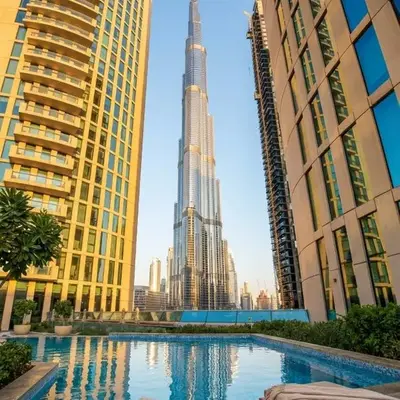 Burj Vista! Great High Floor View! Mall Connected! Amazing Pool