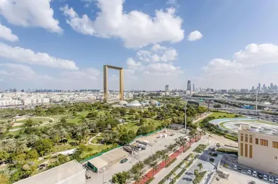 Gallery image of Vogue Park Gate Residences Near World Trade Centre and Zabeel Park, Dubai Frame, Two Bedroom Apartment with Balcony and City View, Access to all Amenities in Dubai